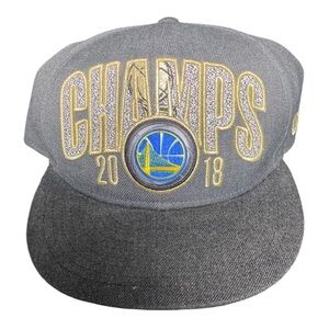 Golden State Warriors Mens New Era 9FIFTY 2018 NBA Finals Champ Snapback Hat Cap